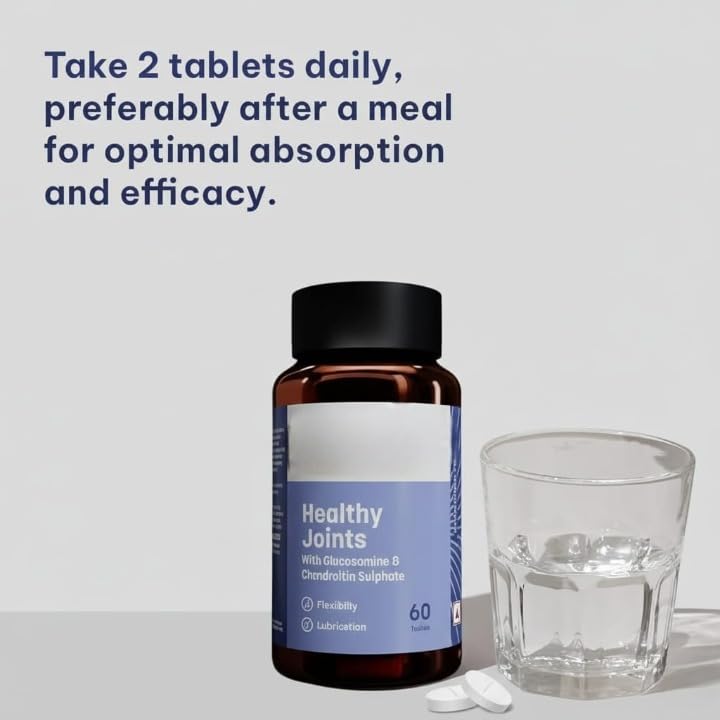 Glucosamine Chondroitin Calcium Vitamin D3 Joint Support Tablets A60440