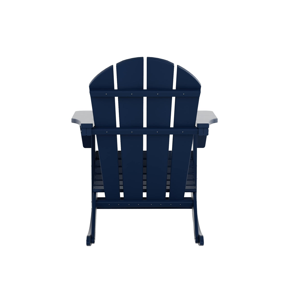 Navy Blue HDPE Outdoor Rocking Chair H936