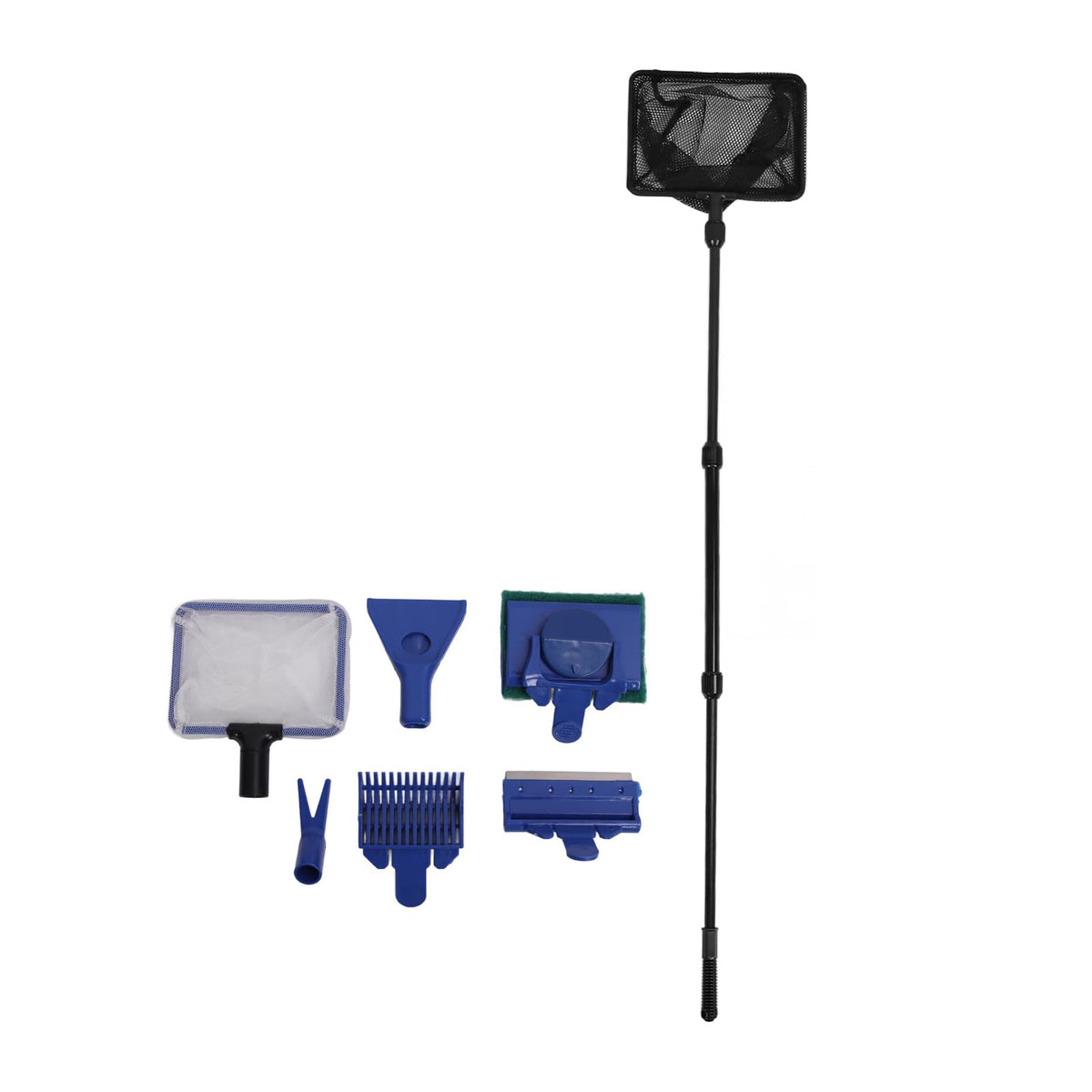 5 in 1 Telescopic Aquarium Cleaning Tool Kit Q7021