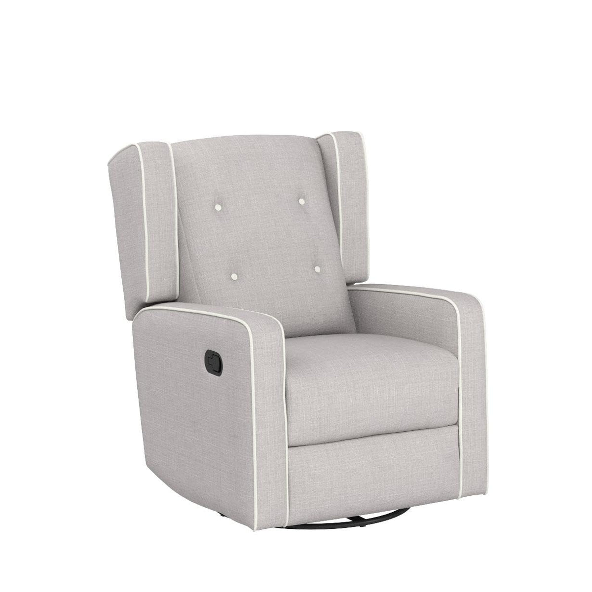 Grey Swivel Rocker Recliner Chair H61020
