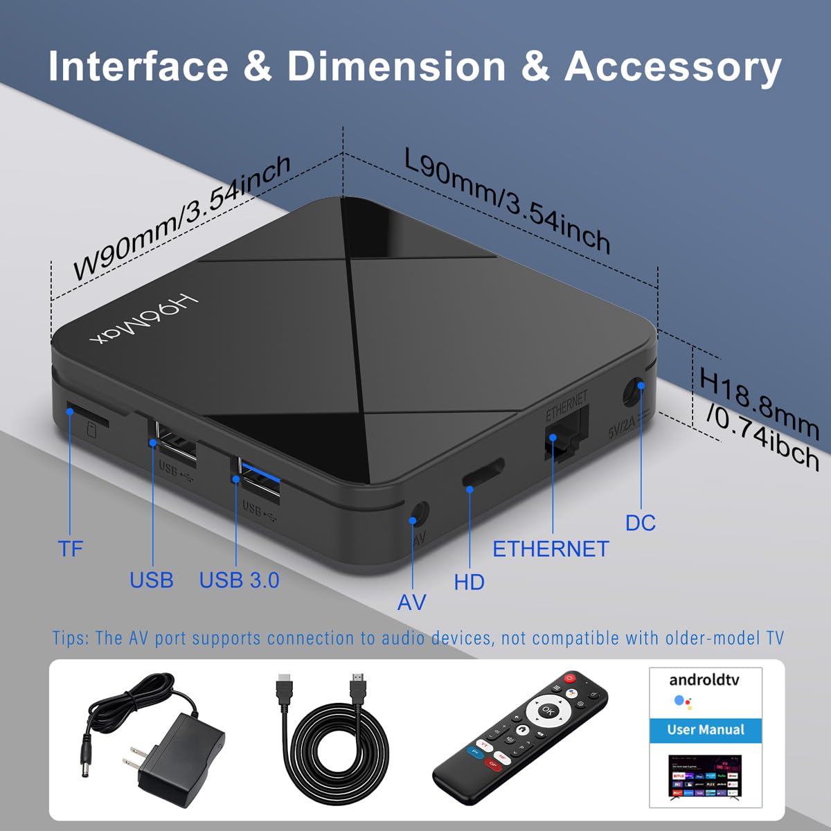 Android 14.0 4K Ultra HD TV Box U8349
