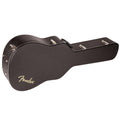 Black Flat-Top Dreadnought Acoustic Guitar Case with 1-inch Foam Padding H7762