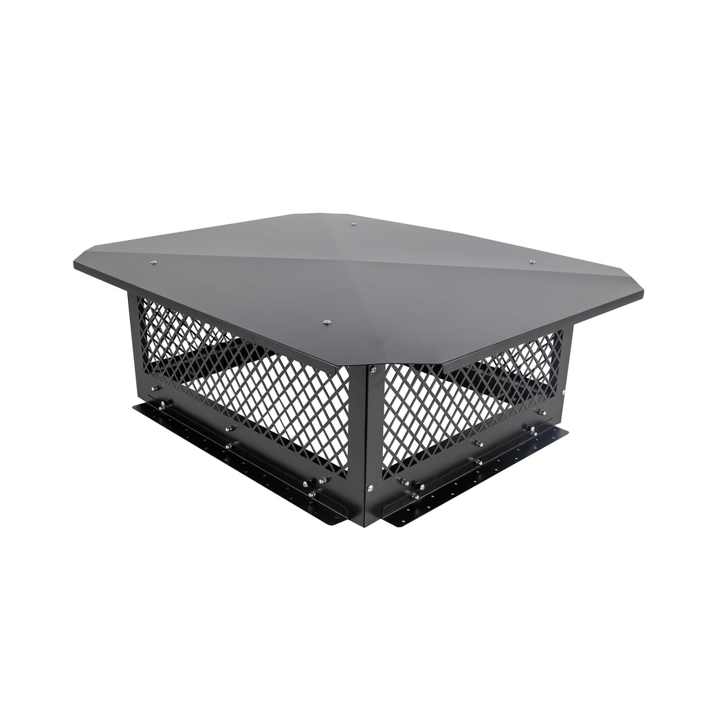 Black Galvanized Steel Chimney Cap C71997