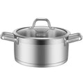Stainless Steel 4.2 Qt Stock Pot with Lid I3490