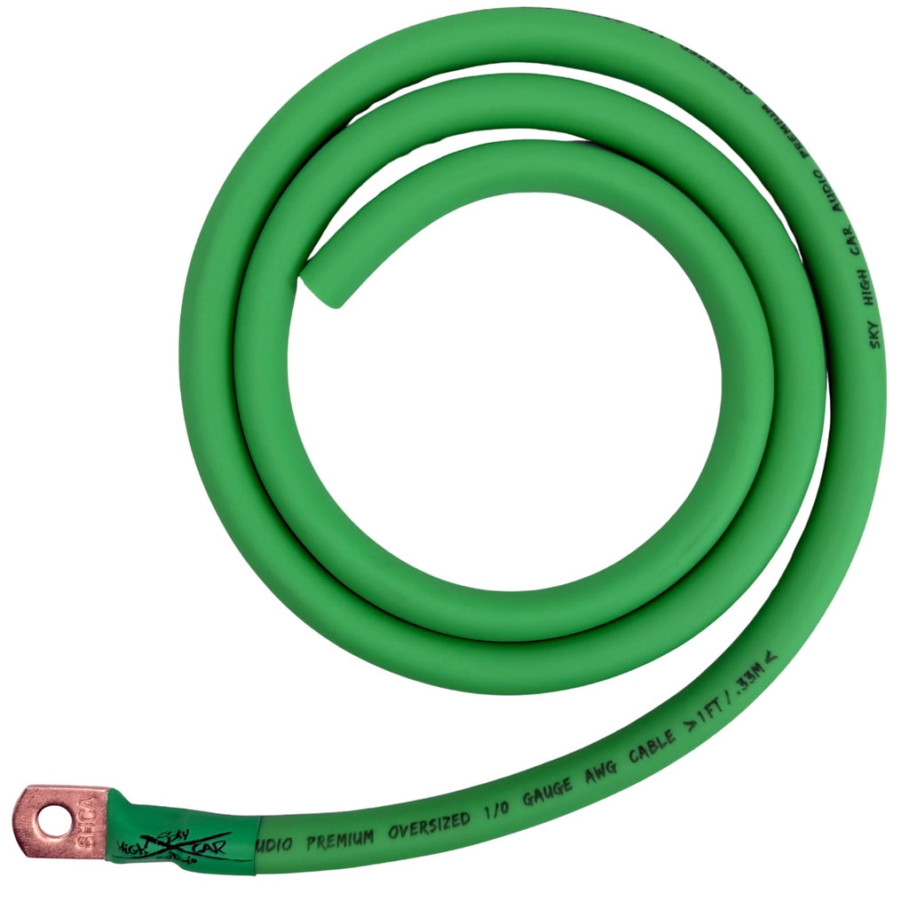 Oversized 1/0 Gauge AWG Electrical Wiring Kit R892