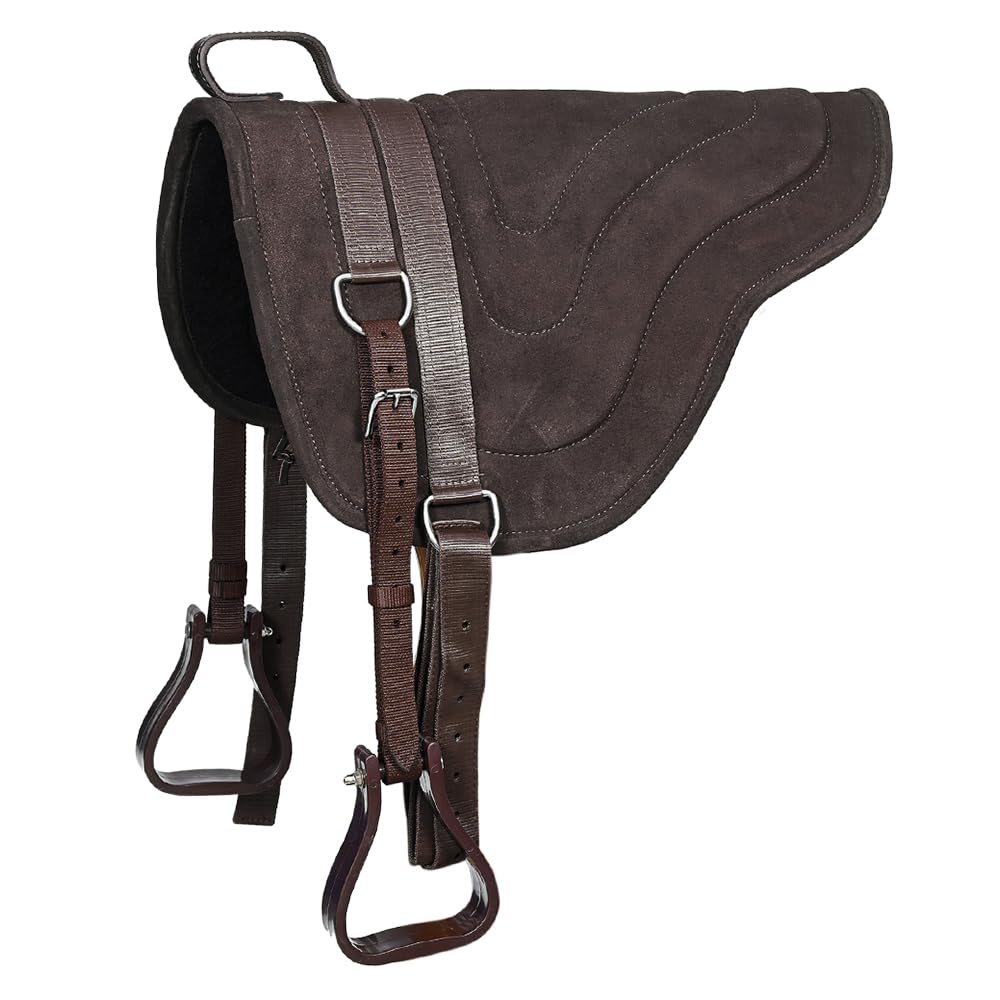 Brown Western Bareback Saddle Pad W209833