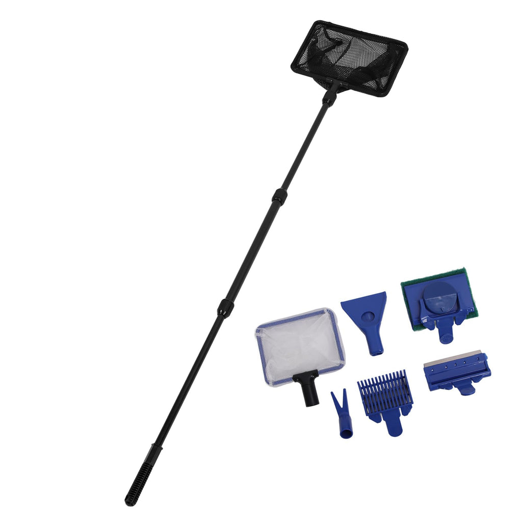 5 in 1 Telescopic Aquarium Cleaning Tool Kit Q7021