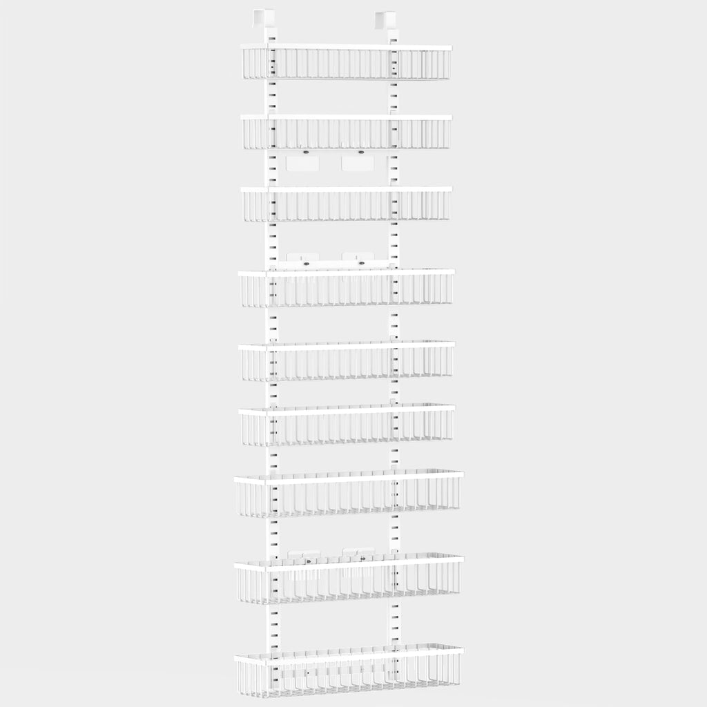 White 9-Tier Over The Door Pantry Organizer K162956