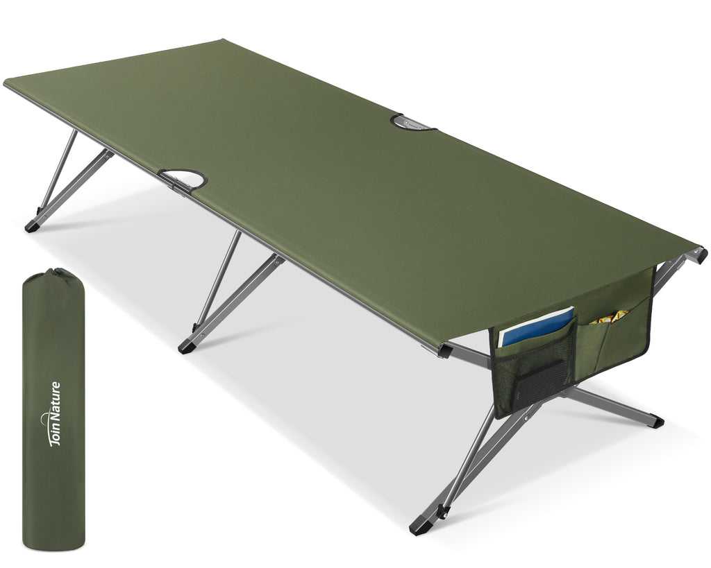 Oversized Folding Camping Cot with Storage Bag W58925