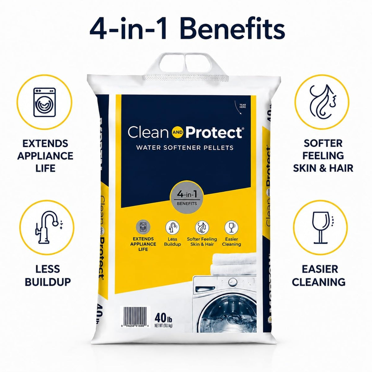 40 lb Water Softener Salt Pellets B17516