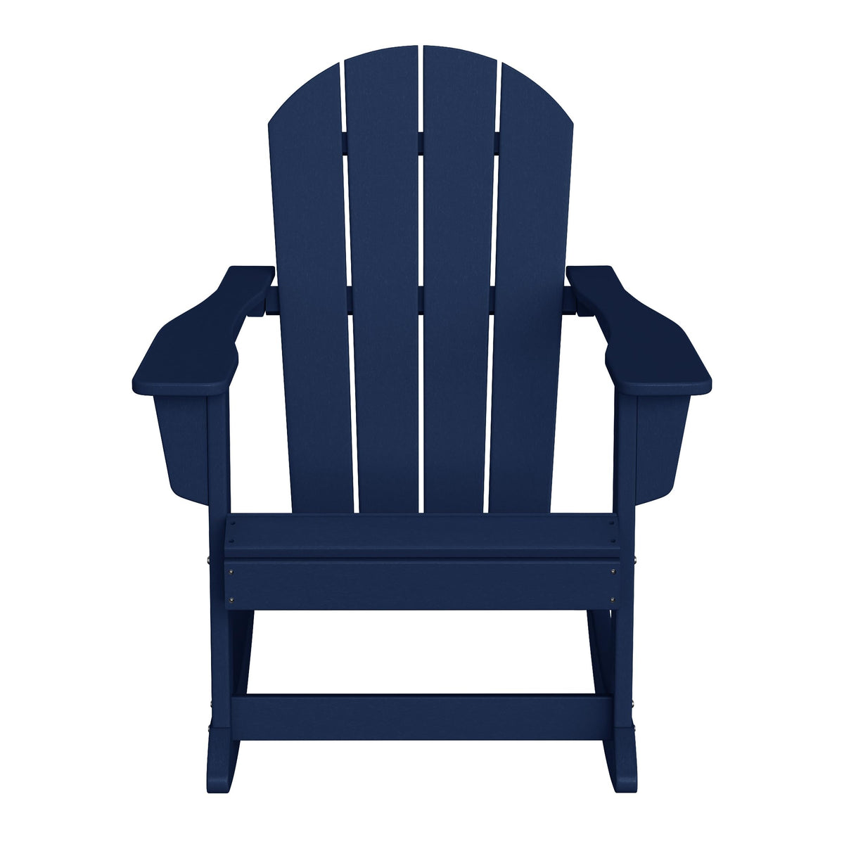Navy Blue HDPE Outdoor Rocking Chair H936