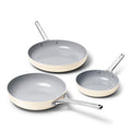 Non-Stick Ceramic Coated Fry Pan Trio, 8", 10.5", & 12" K208728