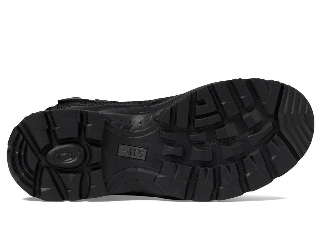 Black 6-Inch Side-Zip Work Boots Z598202