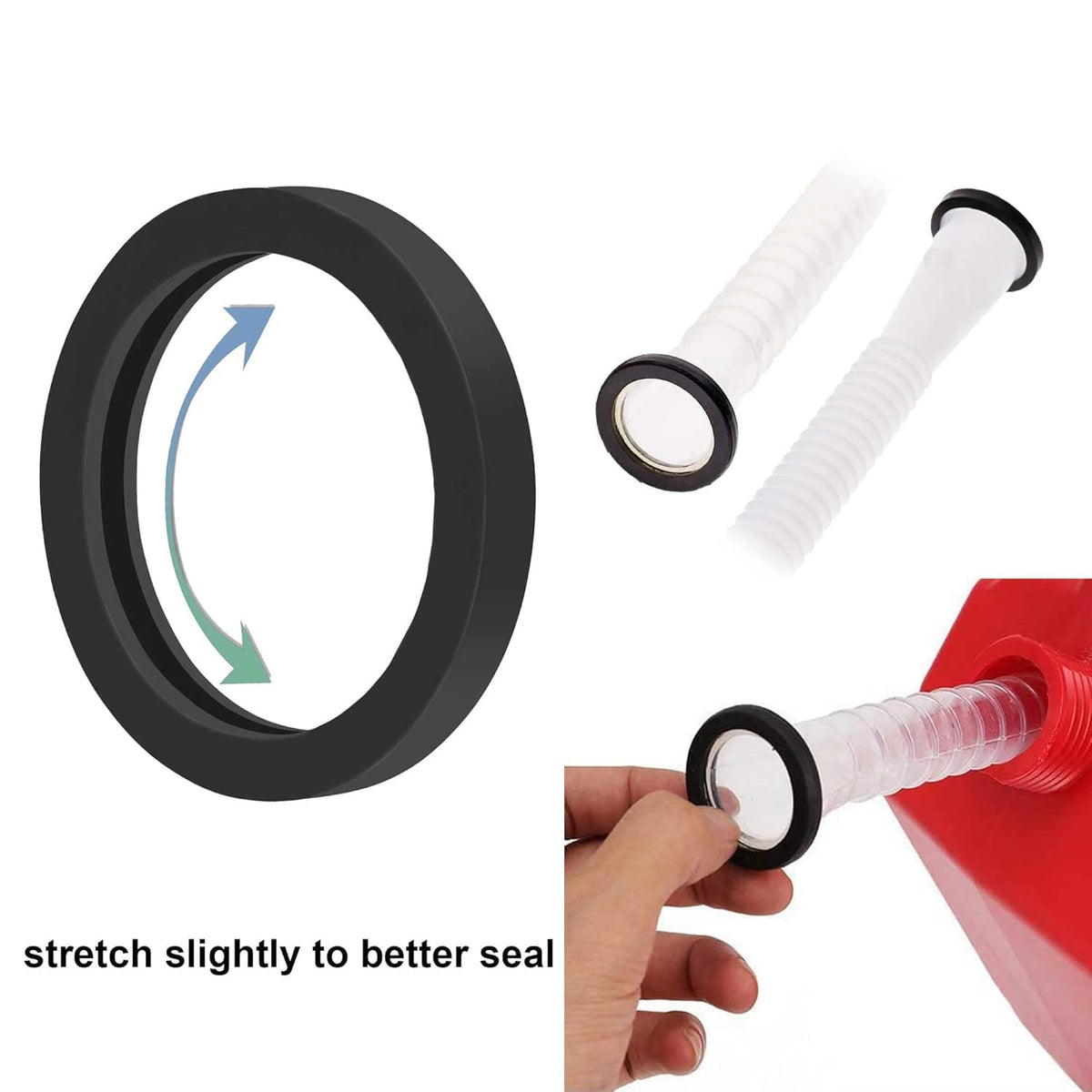 Gas Can Spout Gasket Seals Replacement Rubber Gaskets R67922