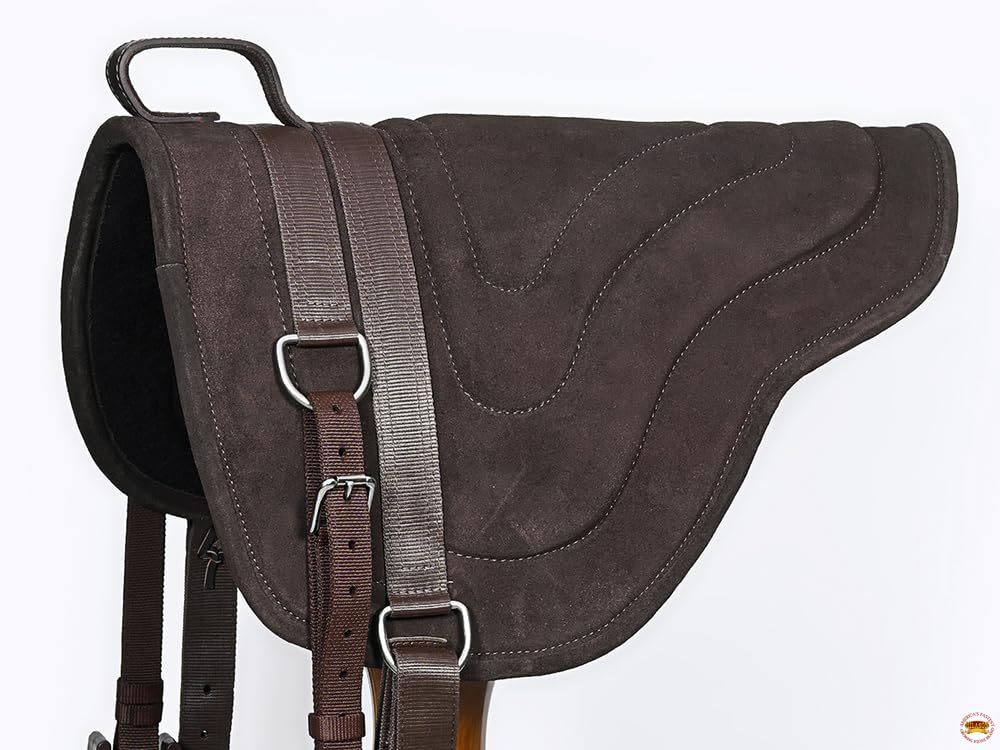 Brown Western Bareback Saddle Pad W209833