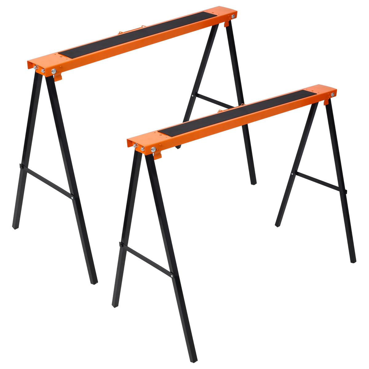 Folding Steel Saw Horses 2 Pack 275 lbs Capacity N65871