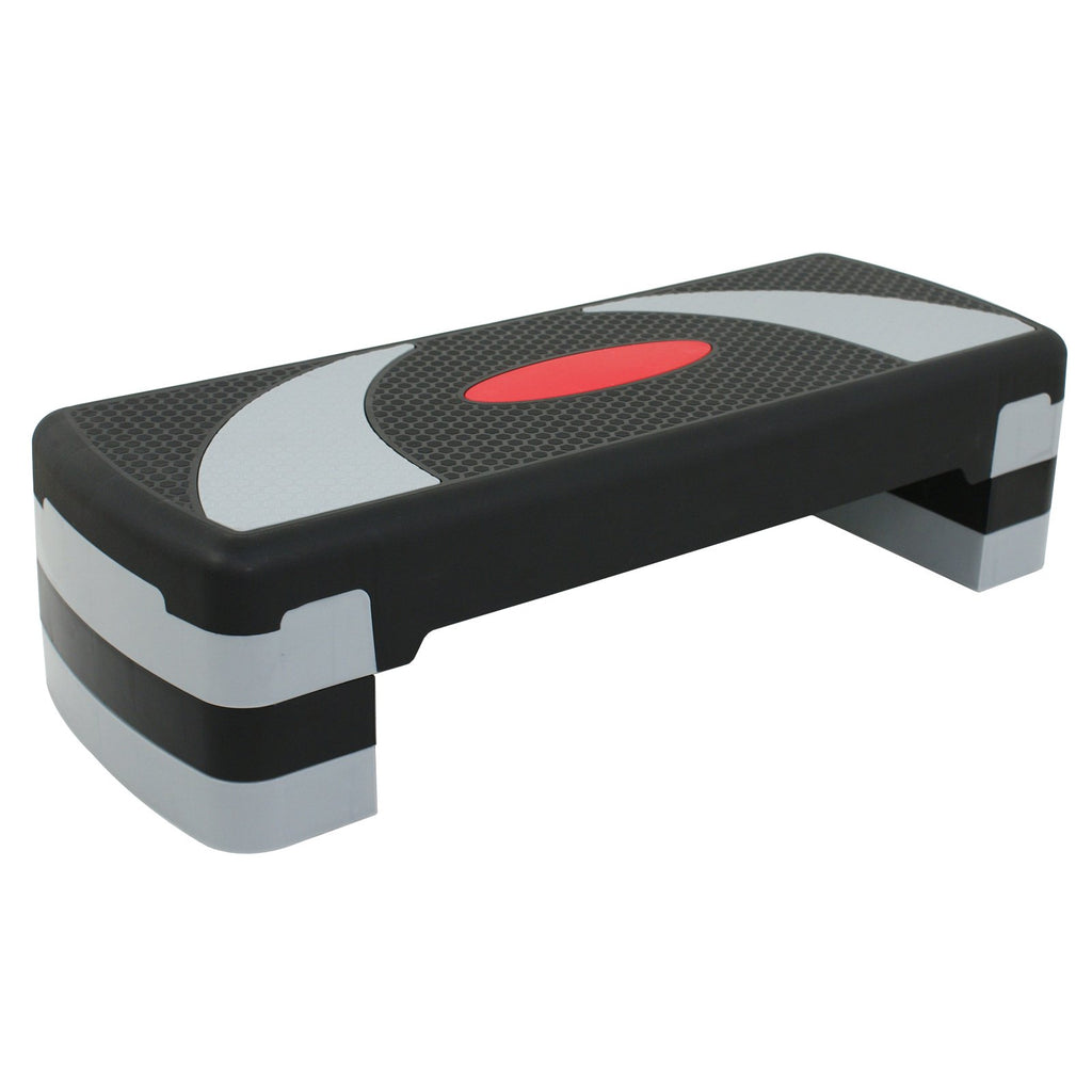 31" Adjustable Aerobic Step Platform with 4 Stackable Risers S96219
