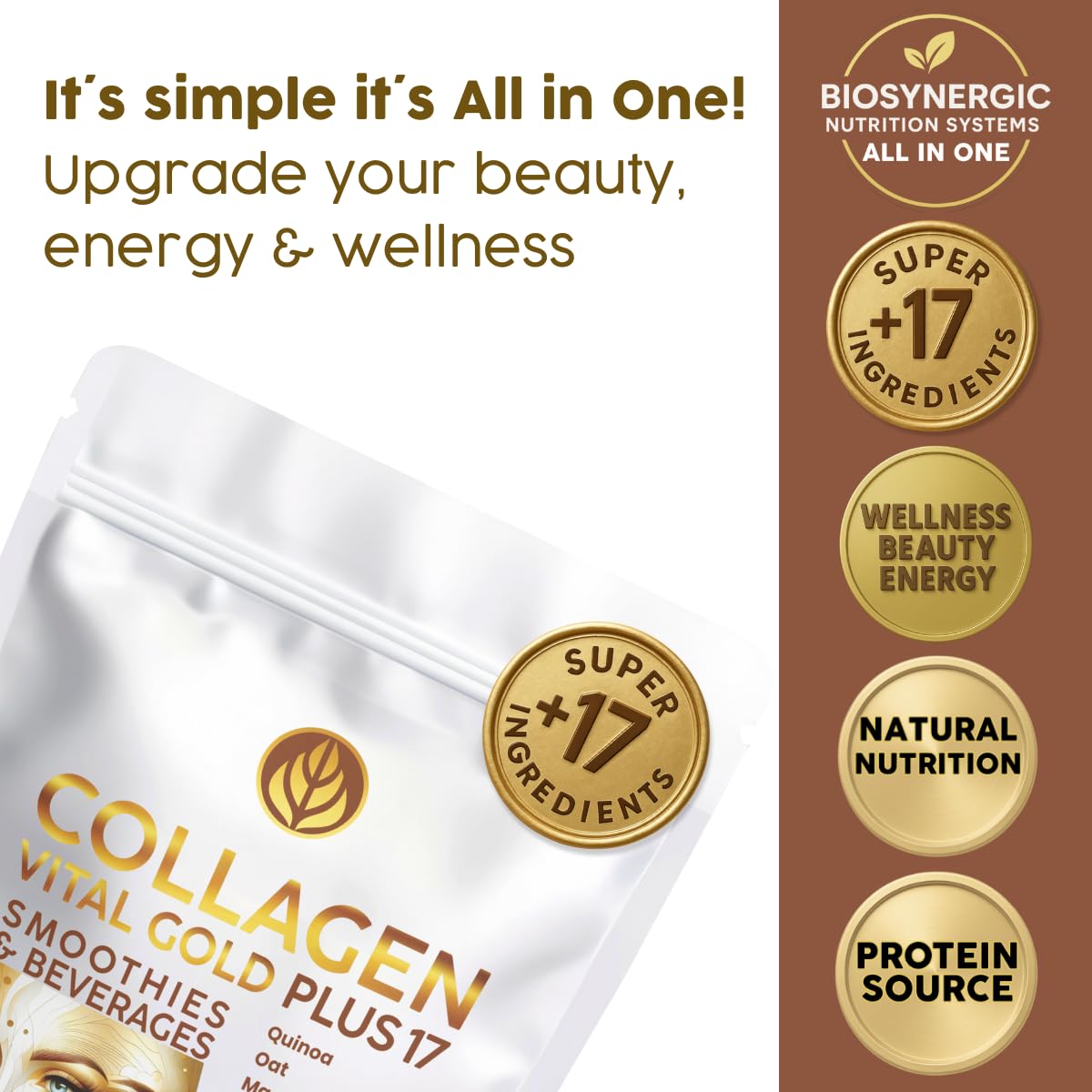 Collagen Peptides Powder Cocoa Flavor 16 oz H383