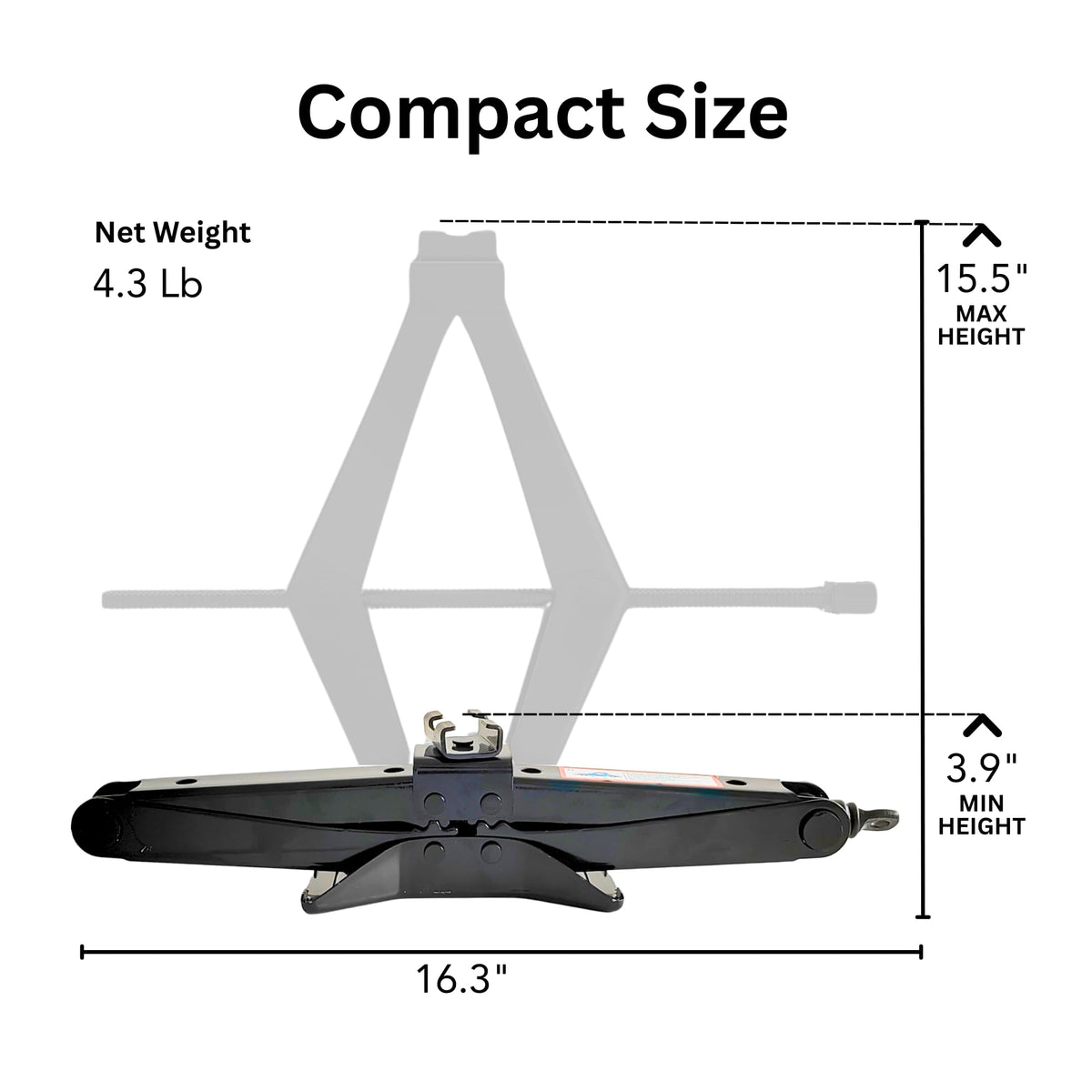 2 Ton Scissor Jack Kit X927