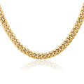 14K Yellow Gold 6mm Miami Cuban Chain Necklace B20282