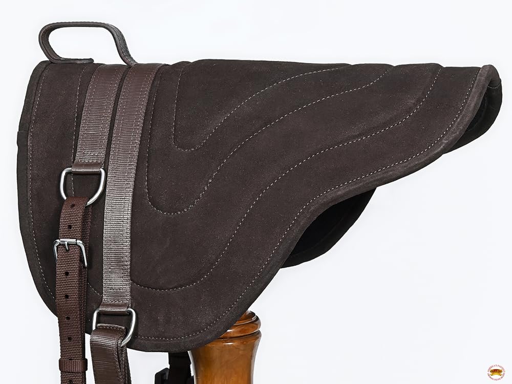 Brown Western Bareback Saddle Pad W209833