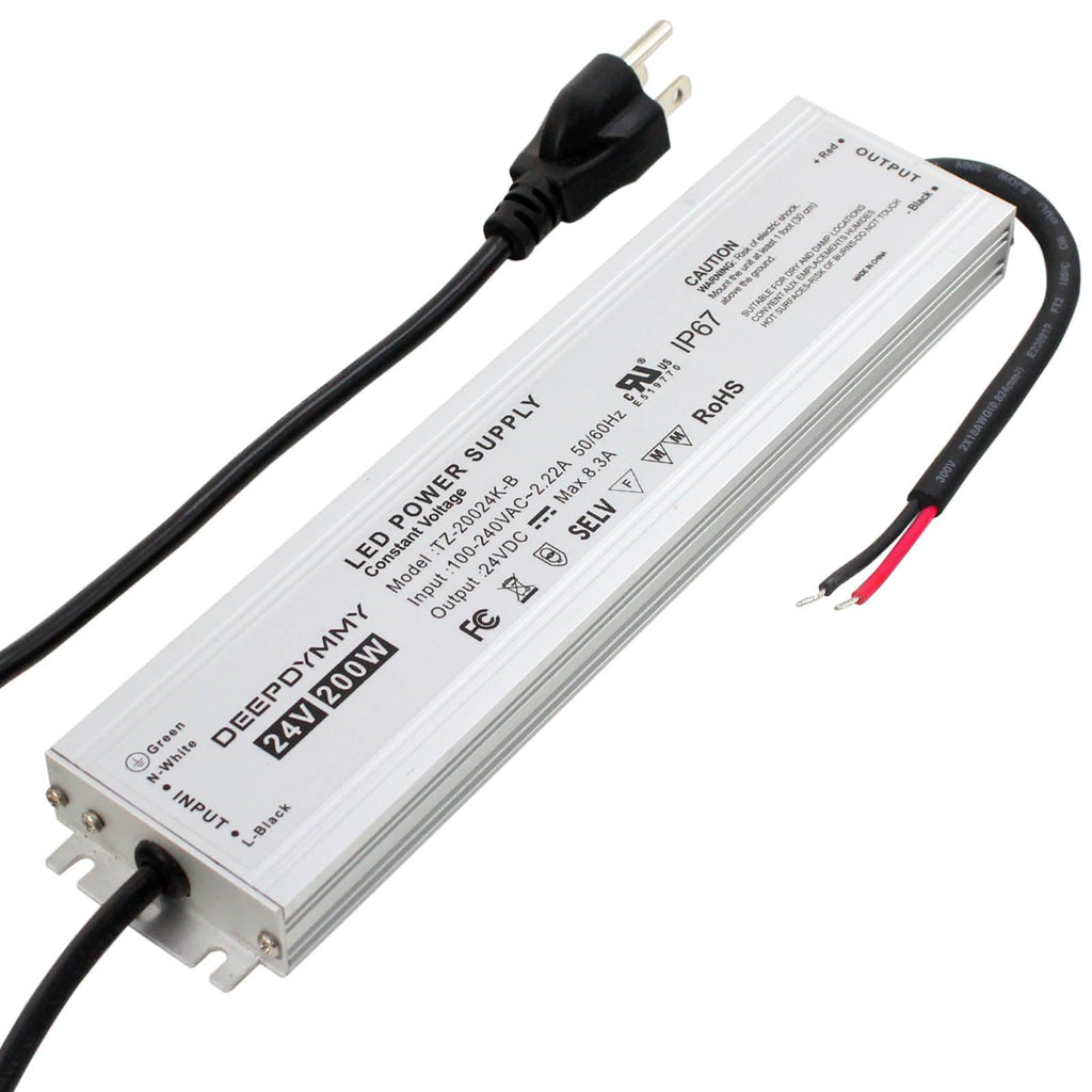 24V 200W Waterproof IP67 Power Supply P61204