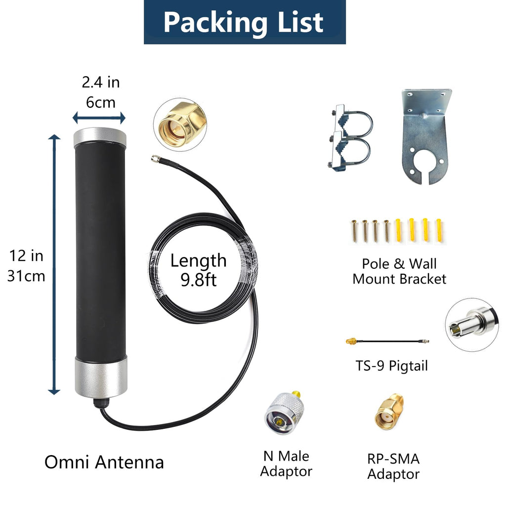 Outdoor Omni Cellular Antenna Kit V87359