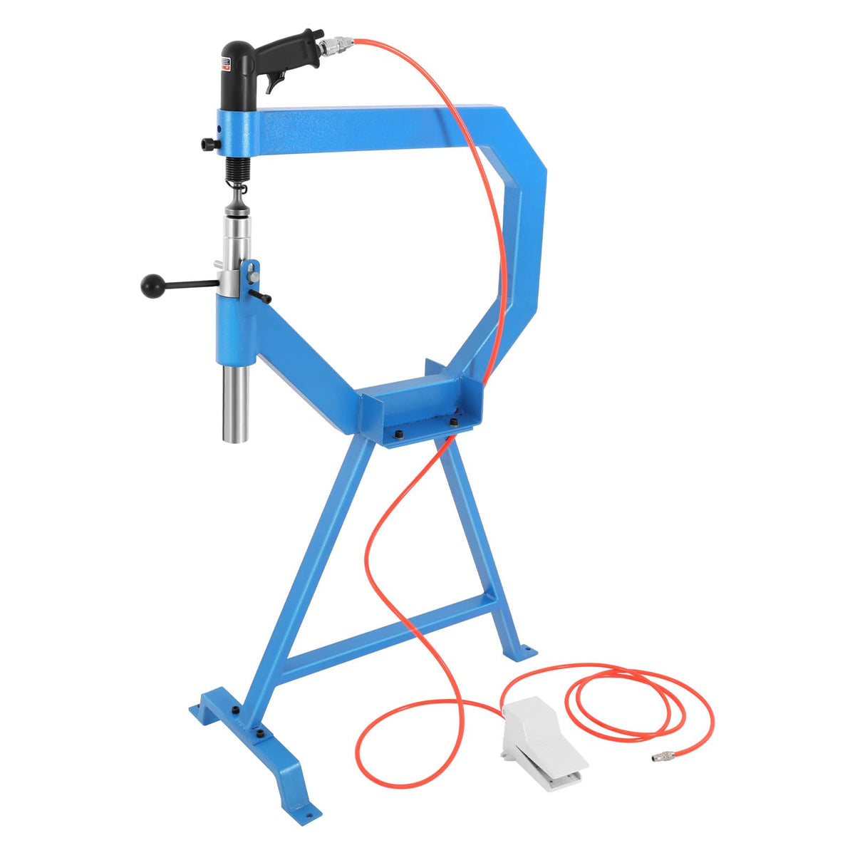 Pneumatic Planishing Hammer with Cast-Iron Stand & Pedal H5700