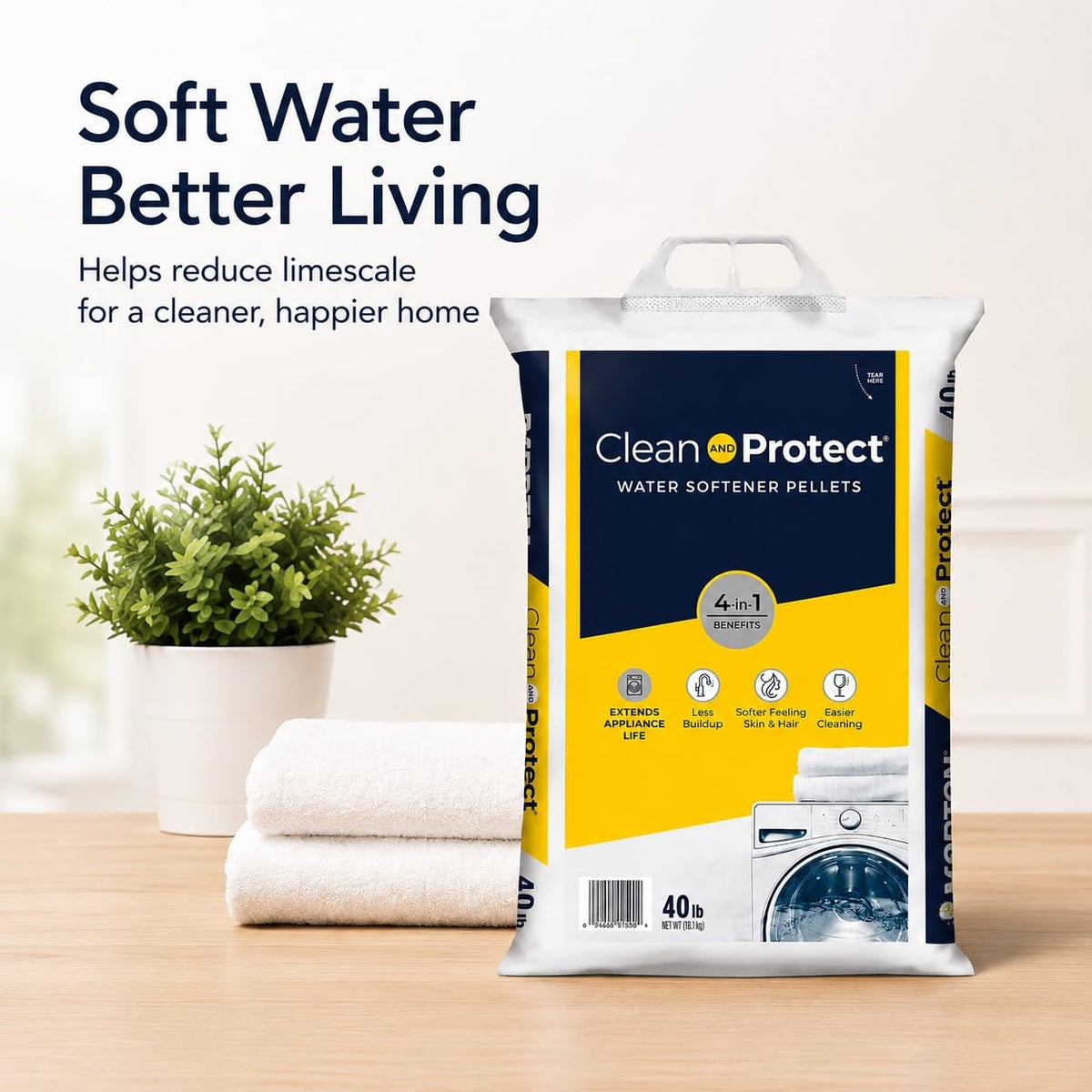40 lb Water Softener Salt Pellets B17516