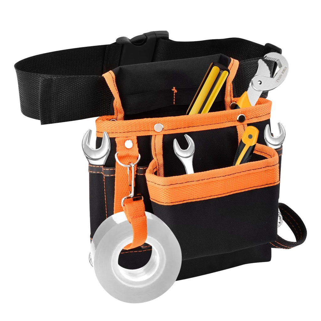 8 Pockets Tool Pouch Utility Waist Bag with Adjustable Belt N847