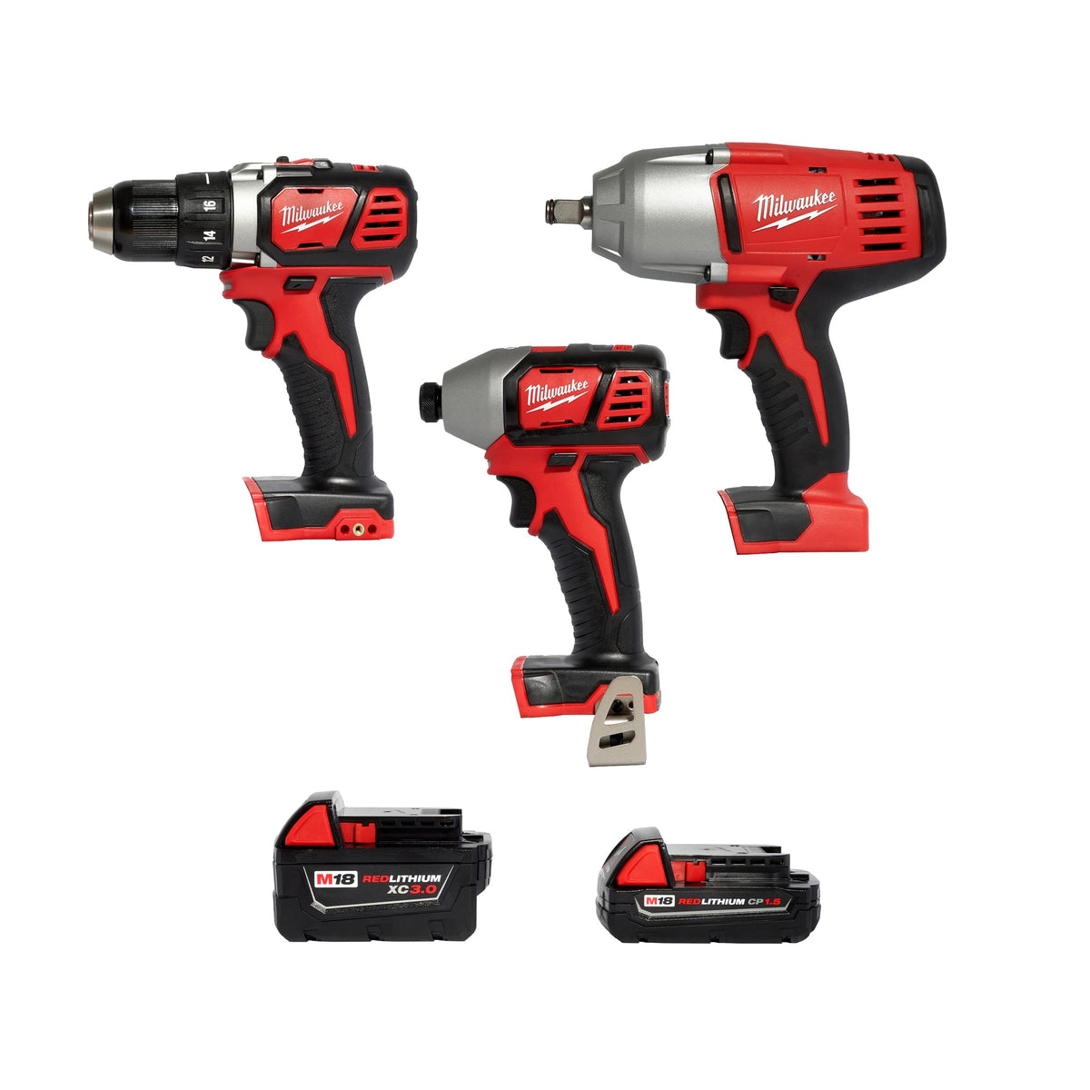 18-Volt Lithium-Ion Cordless 9-Tool Combo Kit with 2-Batteries Y38901