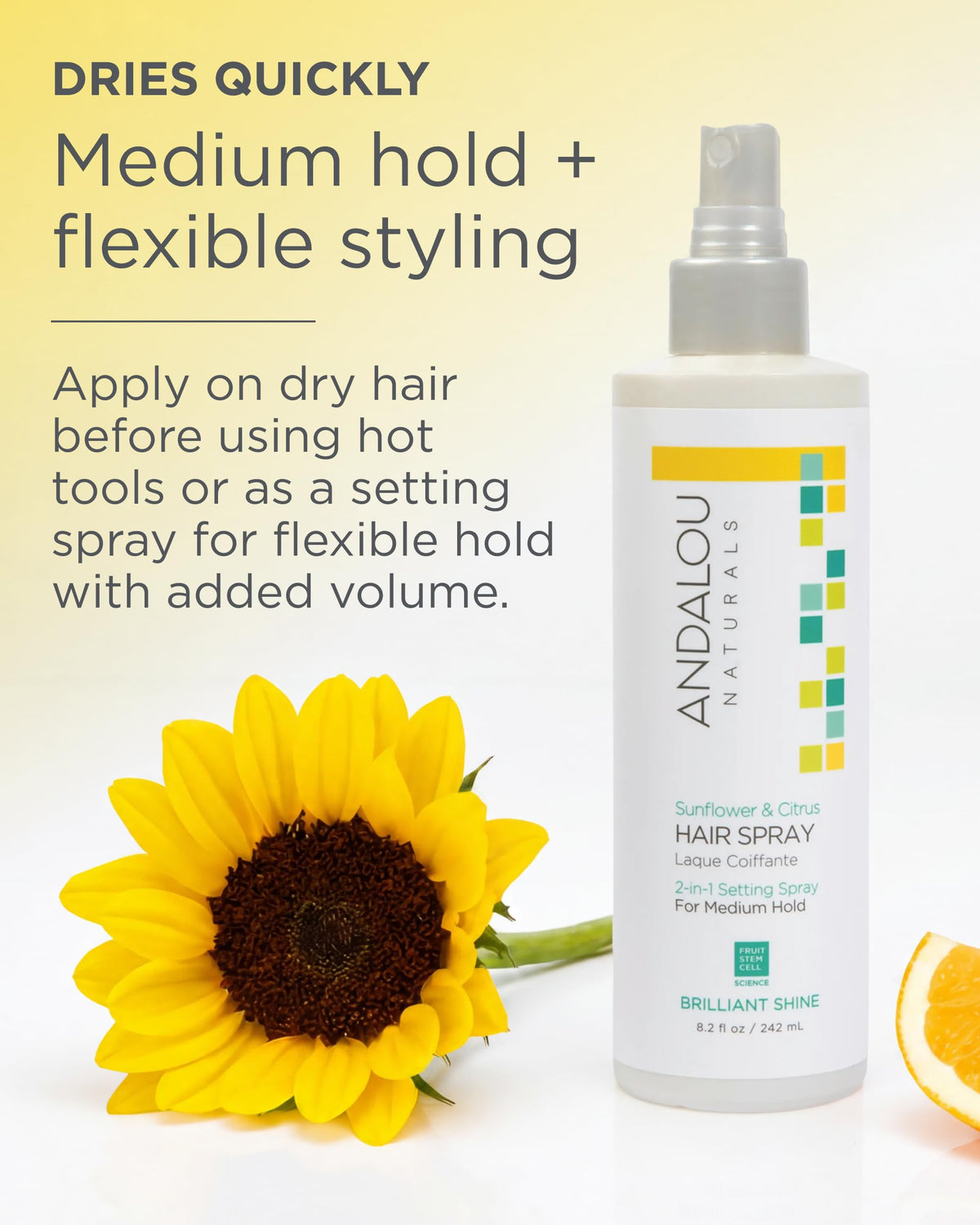 Sunflower & Citrus Hair Spray 8.2 fl oz E59617