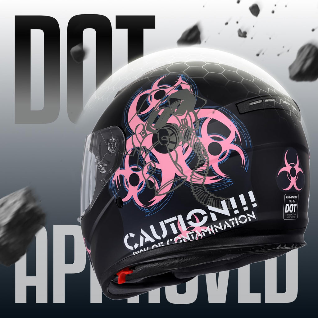Full Face Dual Visor Motorcycle Helmet A473638