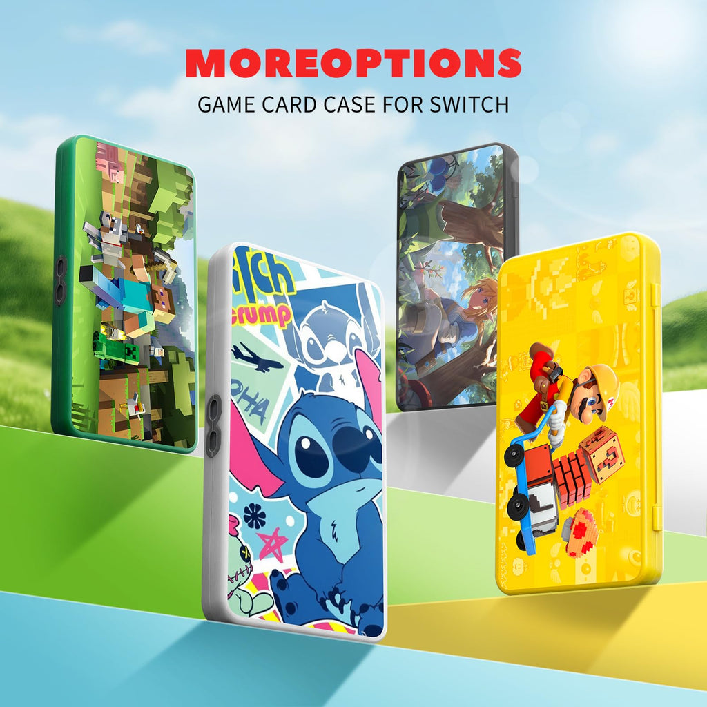 Switch Game Card Case Holds 24 Game Cards & 24 MicroSD P689564