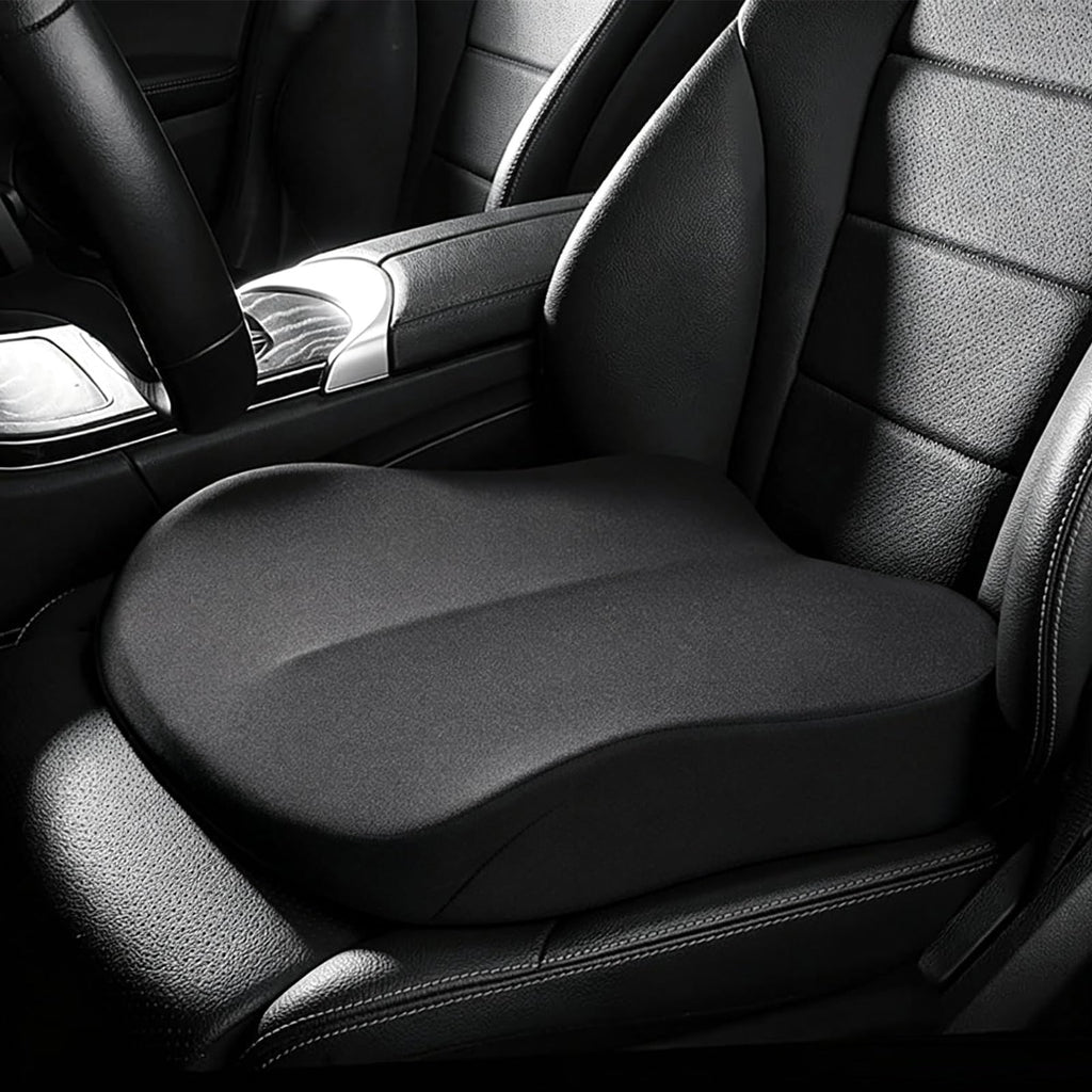 Black Memory Foam Wedge Seat Cushion G8897