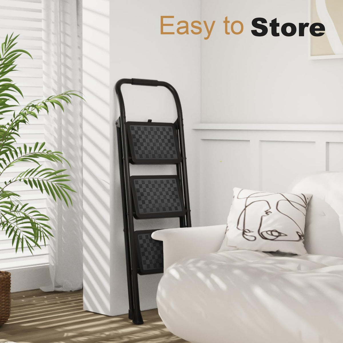 3 Step Foldable Step Stool H6475