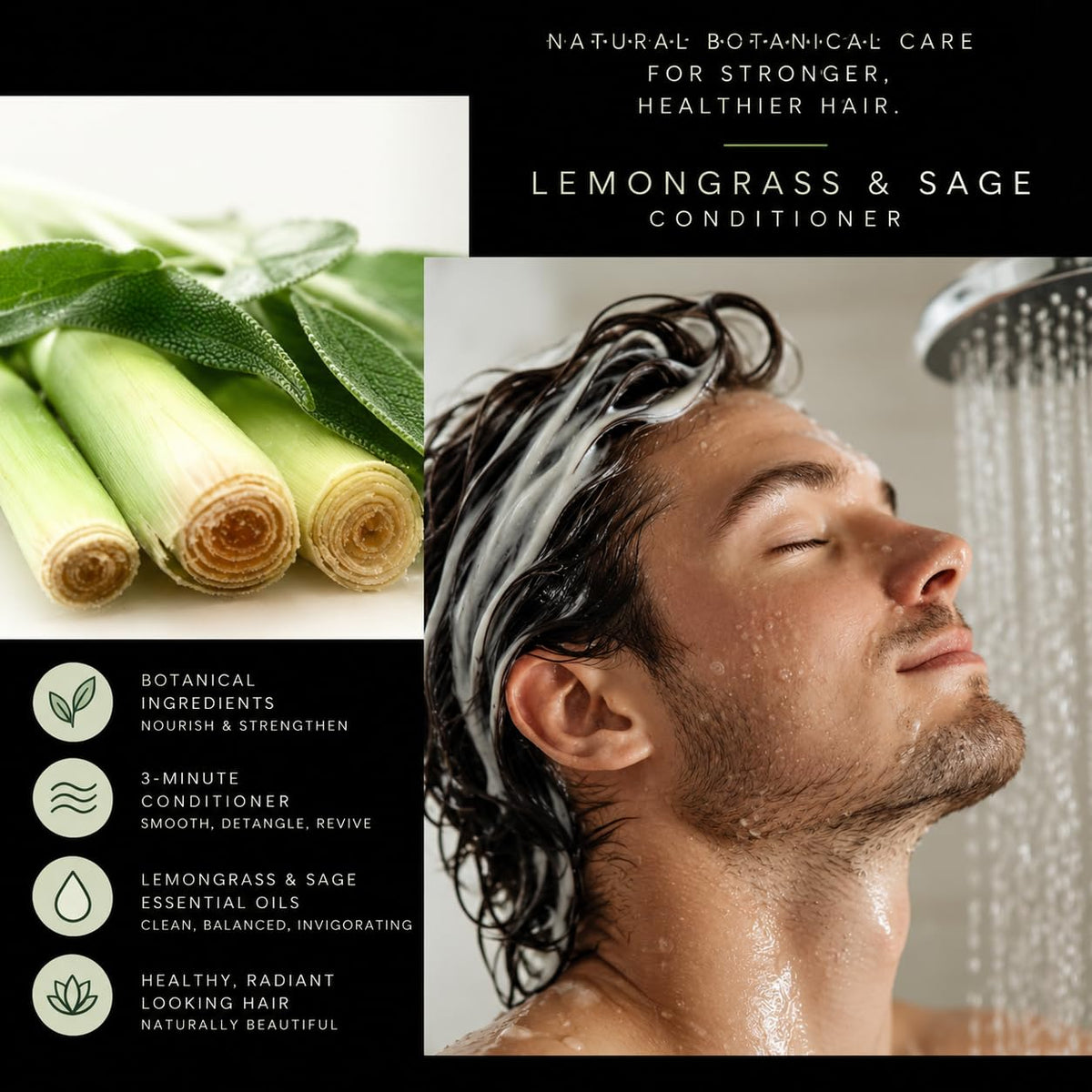 Sulfate-Free Shampoo & Conditioner Set 8 oz X8679