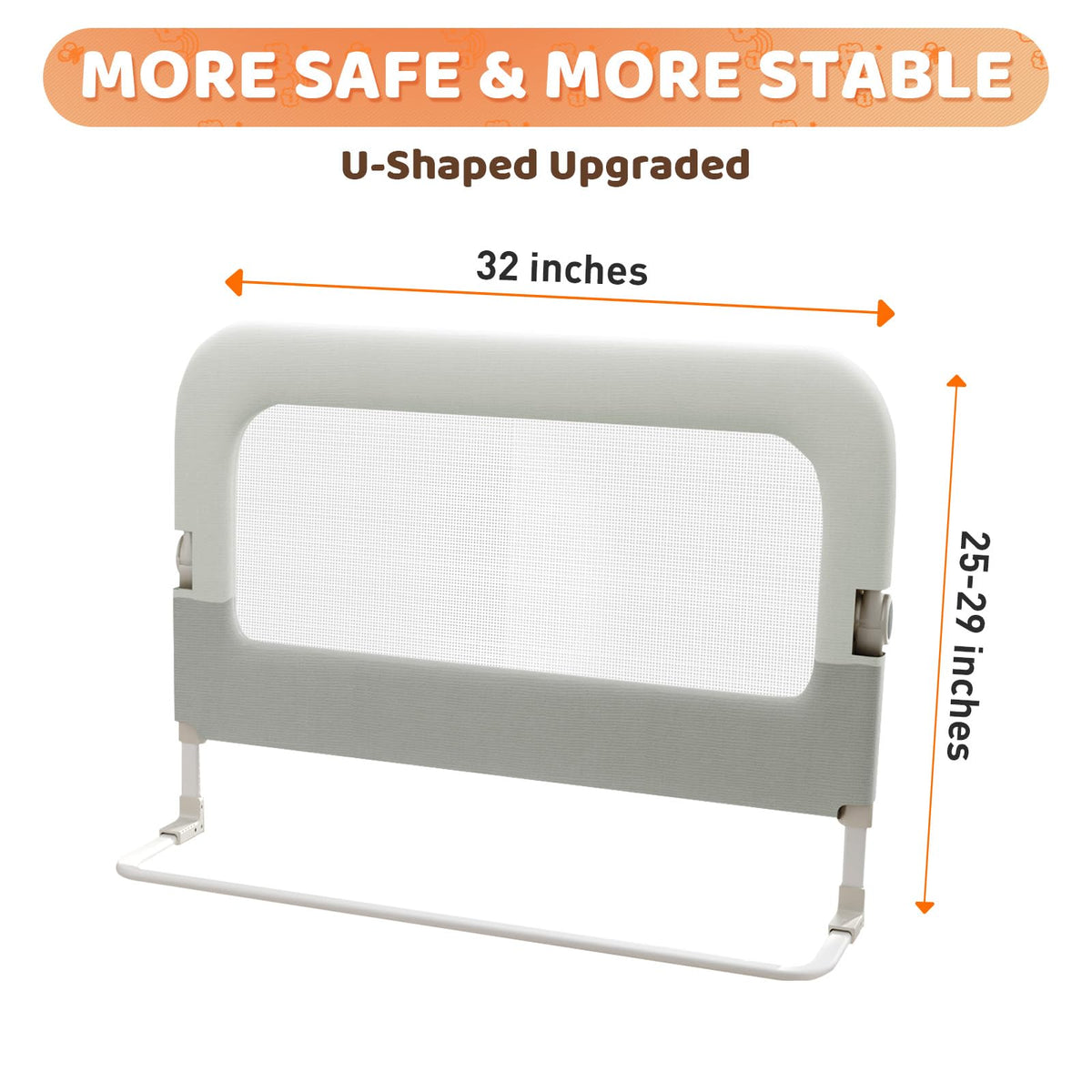 Foldable Safety Bed Rail V22565