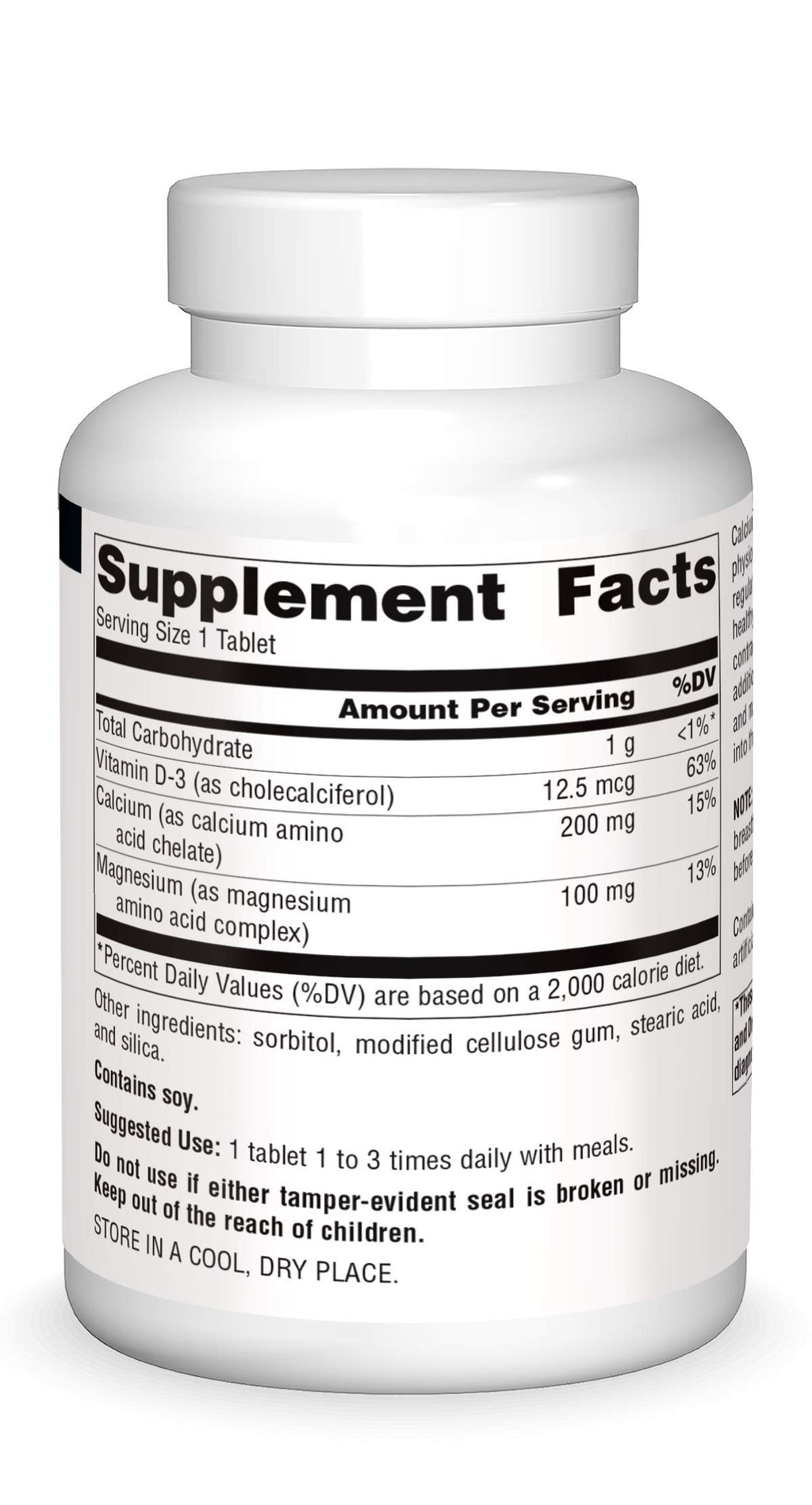 Calcium & Magnesium 300 MG 250 Tablets K878
