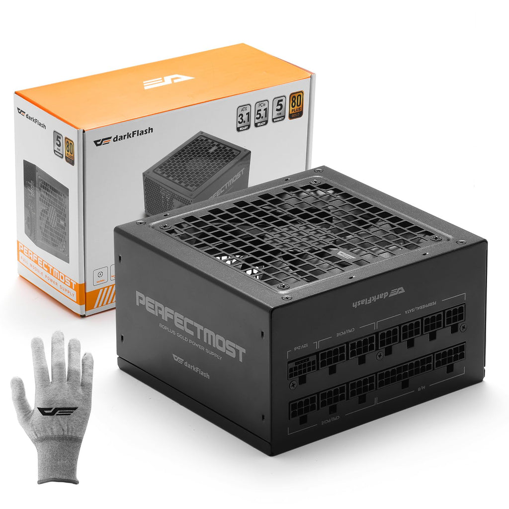 Fully Modular ATX 3.1 PCIe 5.1 80 Plus Gold Power Supply K12427