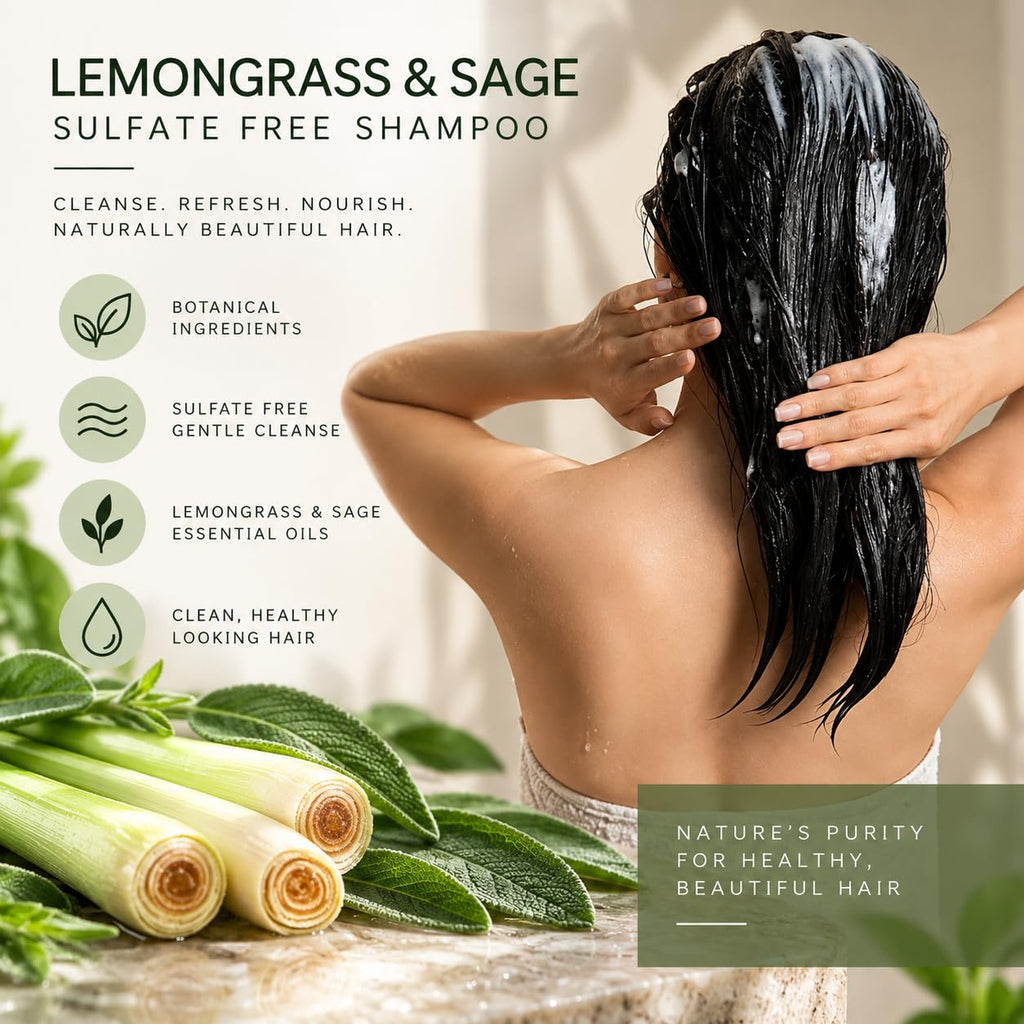 Sulfate-Free Shampoo & Conditioner Set 8 oz X8679