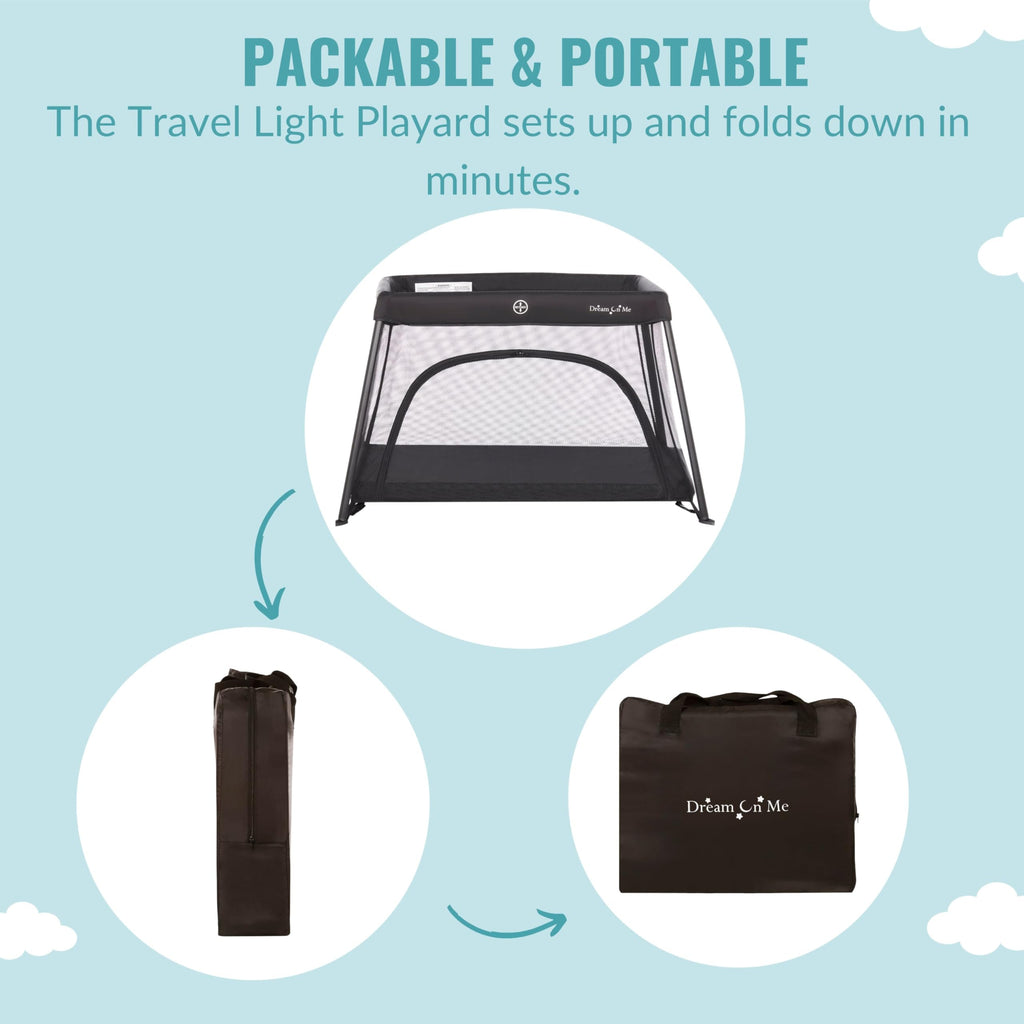 Black Playard with Travel Bag A33027