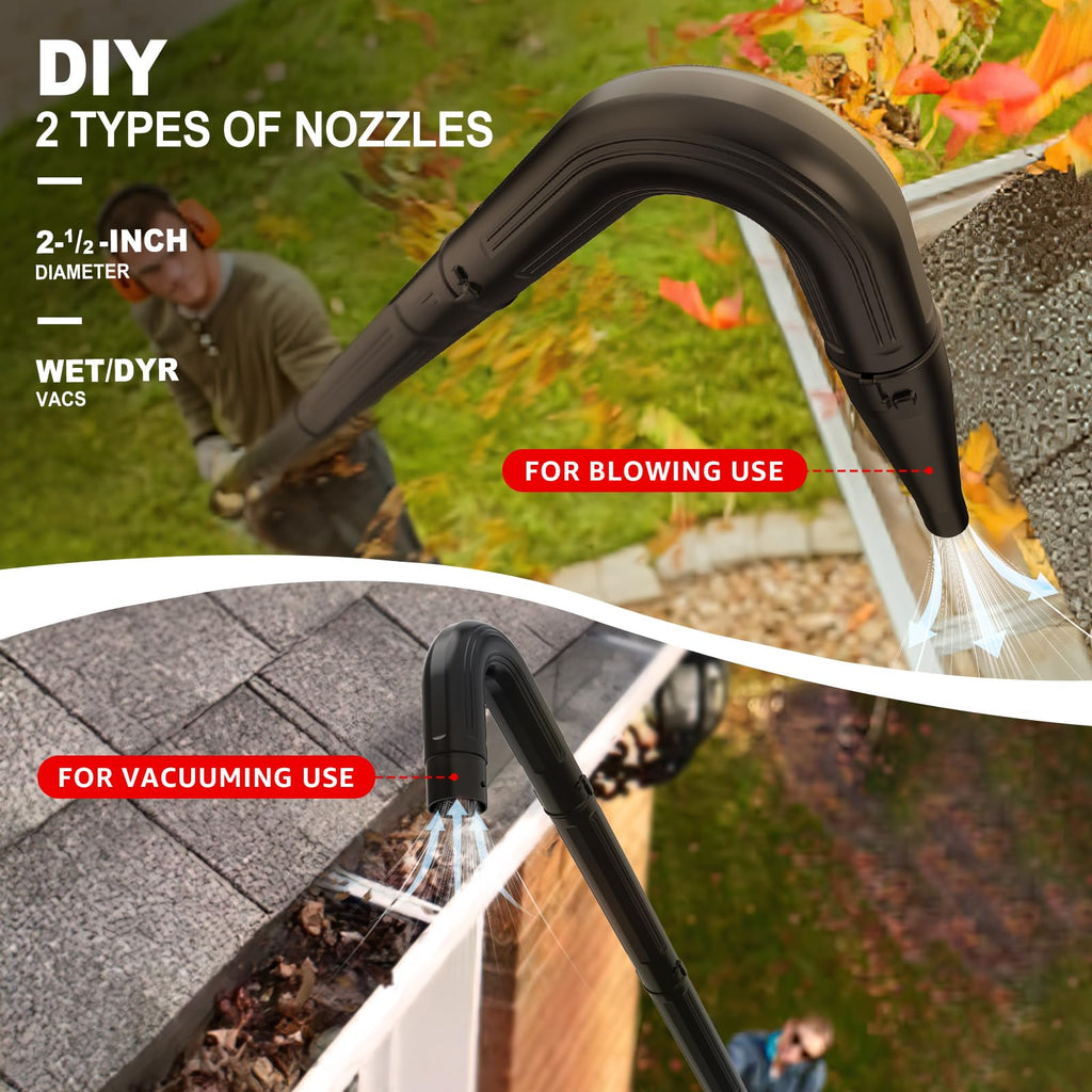 2-1/2 in. Gutter Cleaning Attachment Kit D92415