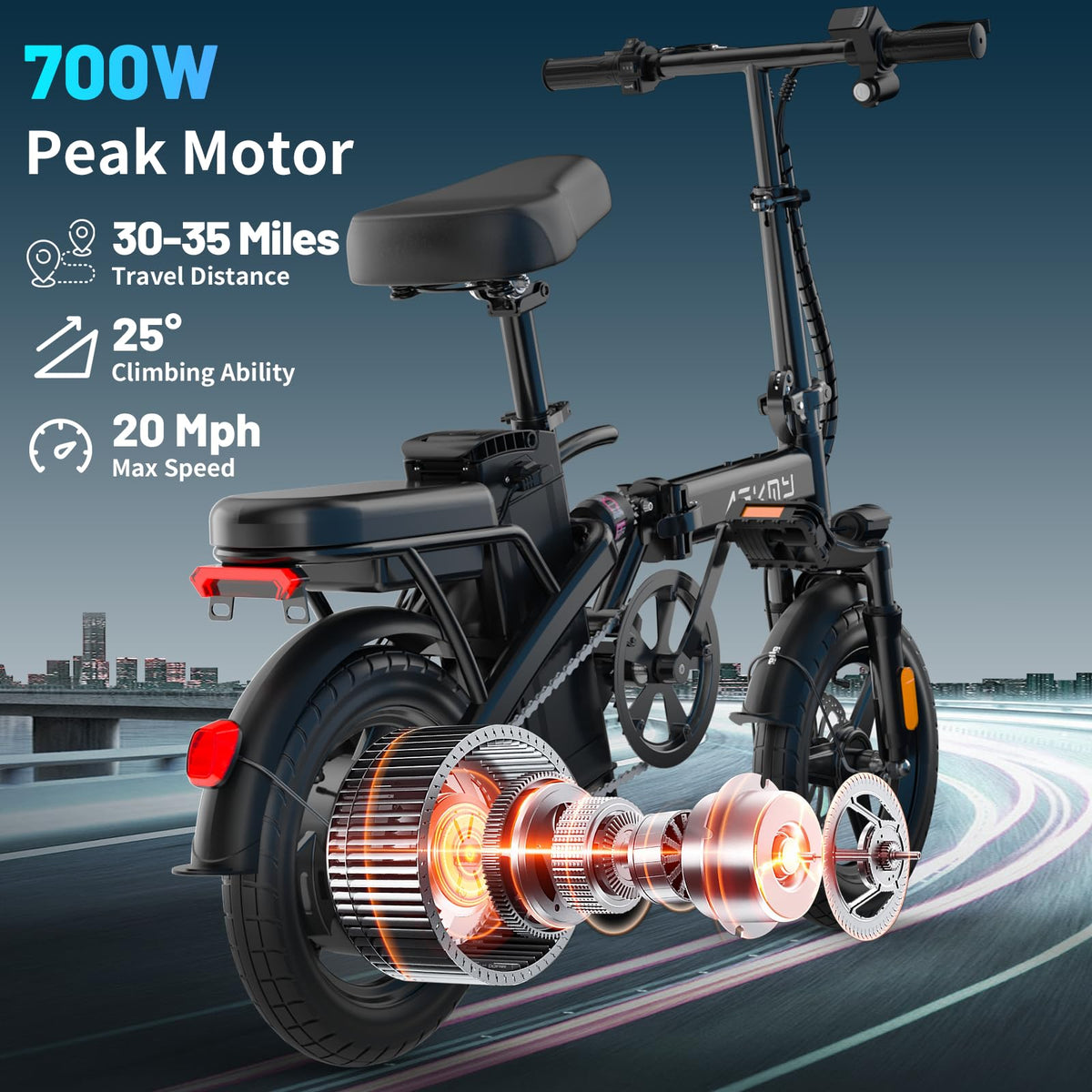 Folding Electric Bike 14" J453499