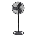 16" Oscillation Pedestal Fan, Black L8865
