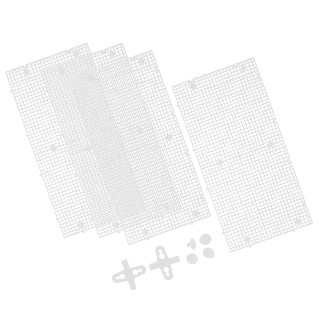 4pcs Cuttable Plastic Aquarium Tank Dividers with Suction Cups B3299