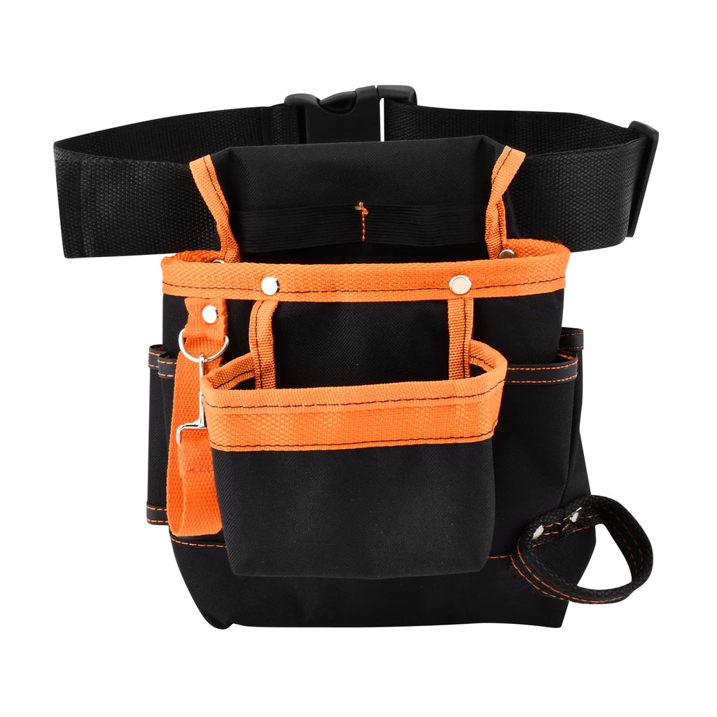 8 Pockets Tool Pouch Utility Waist Bag with Adjustable Belt N847