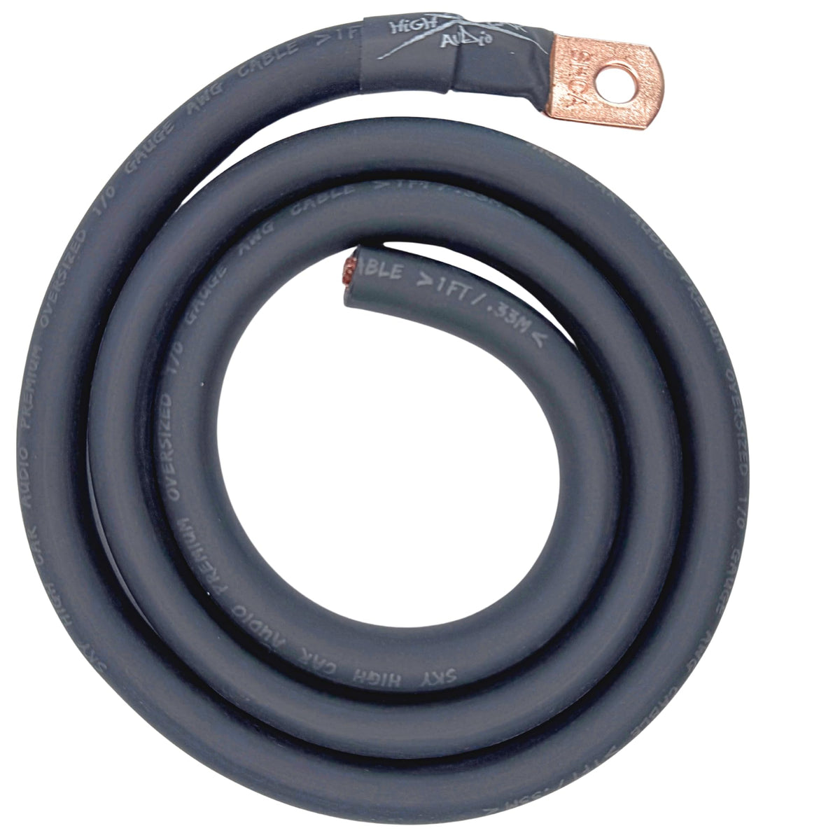 Oversized 1/0 Gauge AWG Electrical Wiring Kit R892