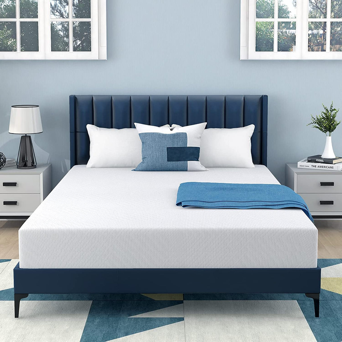 Twin 6 Inch Memory Foam Mattress L692174