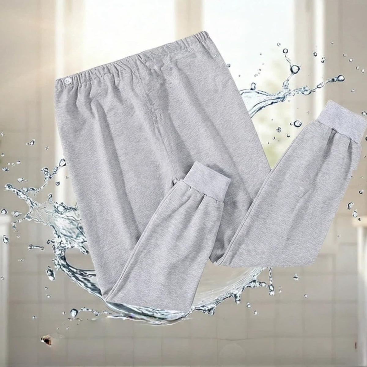 Waterproof Adjustable Incontinence Trousers Blue 3XL C225